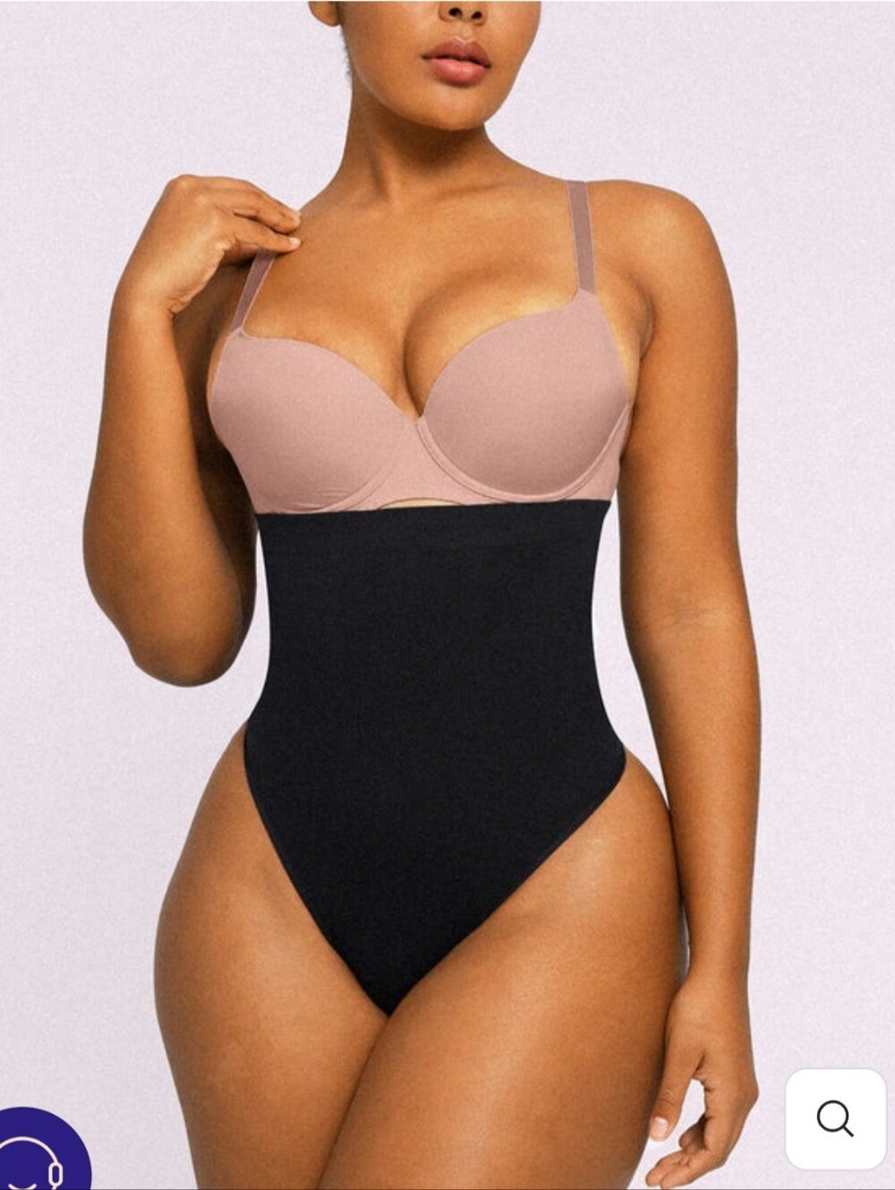 Shapellx High-waist Shapewear Thong XL/XXL